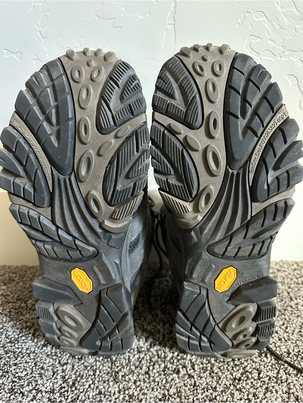 Merrell Men's Moab 2 MID Beluga Waterproof Hiking Boots Size 10.5 - Picture 12 of 13